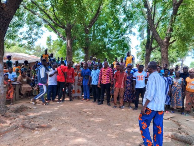 Die Kleinbauern in der Präfektur Anié in Togo.